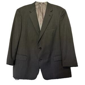 Hart Schaffner Marx Chicago‎ Fit Men’s 48R Gray Blazer Sports Coat Wool USA